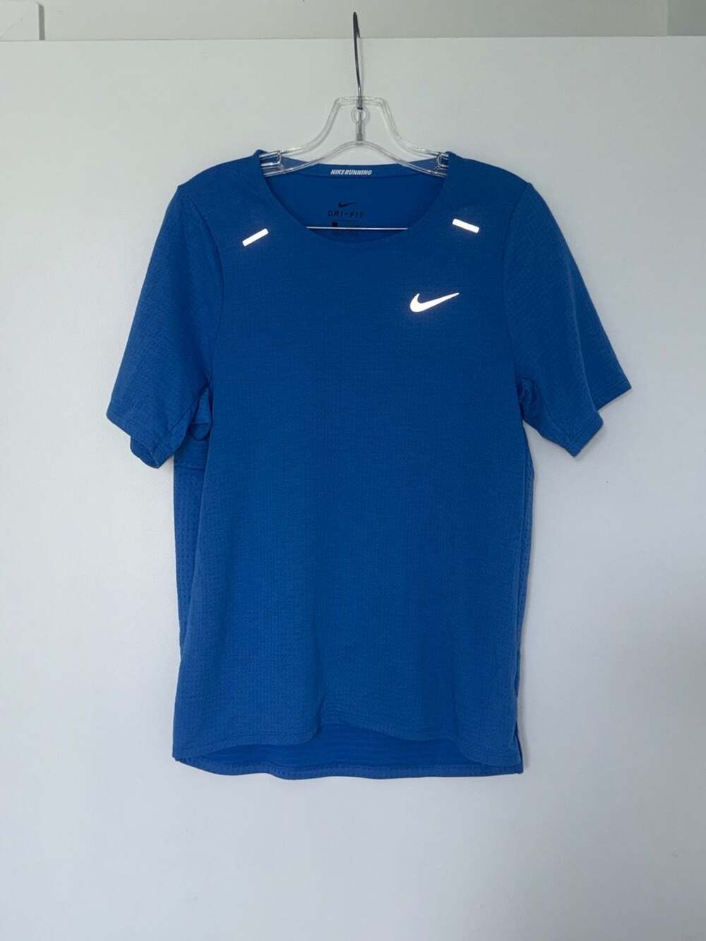 Nike Rise 365 Dri-FIT Short Sleeve Running Top Royal Blue